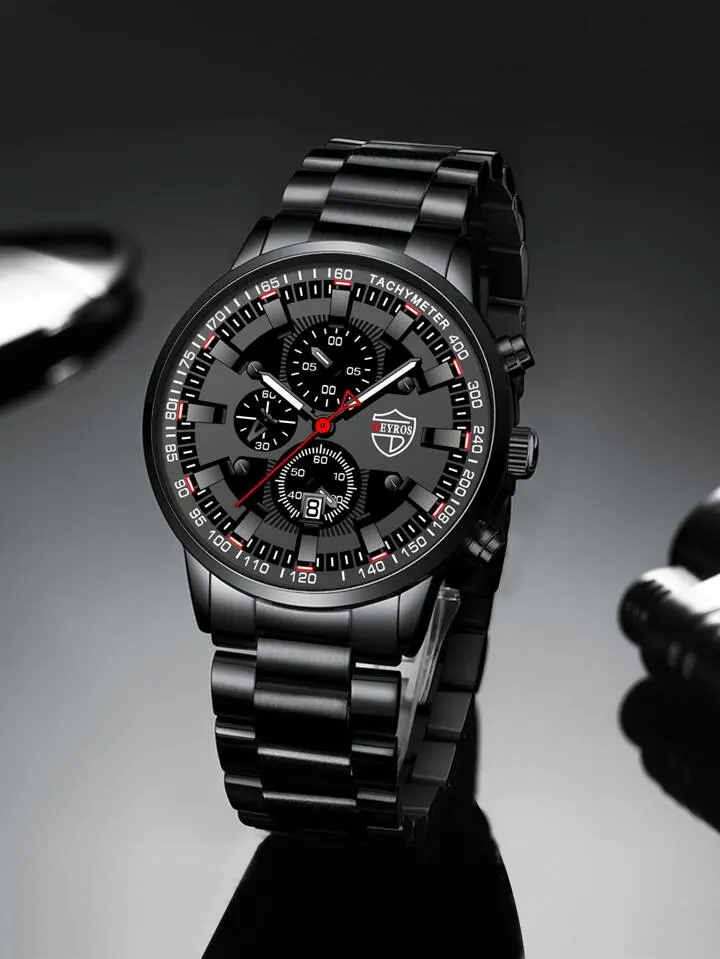Rel-DEY reloj Deyros NEGRO