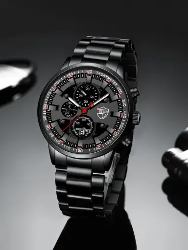 Rel-DEY reloj Deyros NEGRO