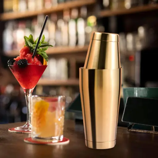 SHAK-Juego de Coctelera Boston