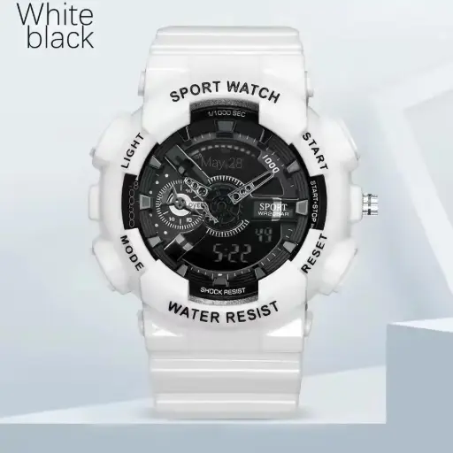 Rel-a Reloj Digital Blanco