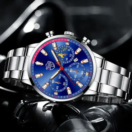 Rel-DEY reloj DEYROS plateado 